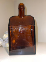 Vintage Lil’ House Shaped TN Whiskey Bottle Flower Vase