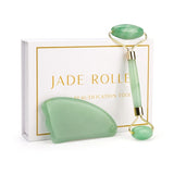 Jade Roller & Gua Sha Stone Set